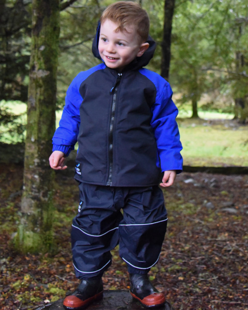 Lightweight Overpants - Navy - Kids Outdoor Clothing NZ - Puddle Jumpers